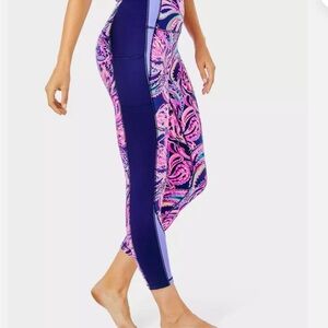 New without tags Lilly Pulitzer UPF 50+ Weekender High Rise Midi Legging Sz XXL